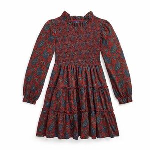 Polo ralph lauren girls paisley dress 2t